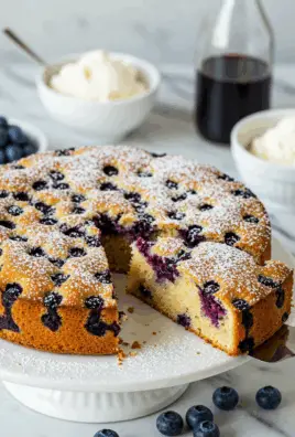 German Blueberry Cake (Blaubeerkuchen)