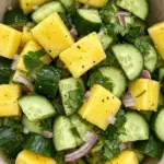 Pineapple Cucumber Salad