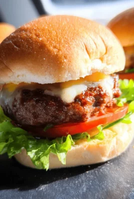 Air Fryer Hamburgers