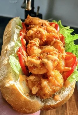 Bang Bang Shrimp Po’ Boy Sandwich