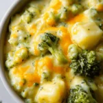 Broccoli Potato Cheese Soup Recipe