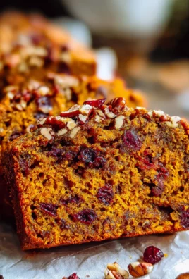 Cranberry Pecan Pumpkin Bread