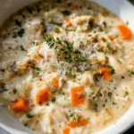 Creamy Chicken and Rice Soup
