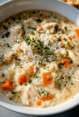 Creamy Chicken and Rice Soup