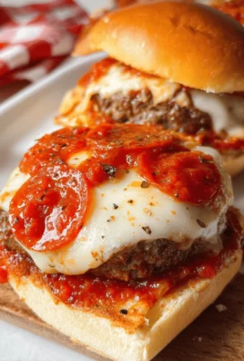 Easy Pizza Burgers Recipe