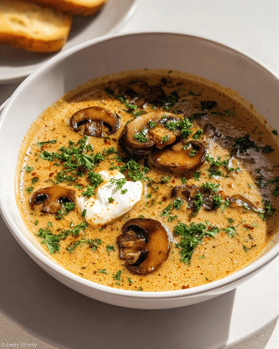 Hungarian Mushroom Soup