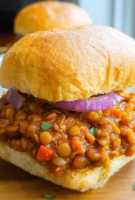 Instant Pot Lentil Sloppy Joes