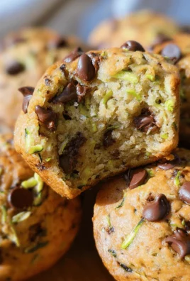 Zucchini Chocolate Chip Muffins