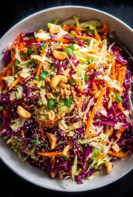Asian Slaw with Sesame Ginger Dressing