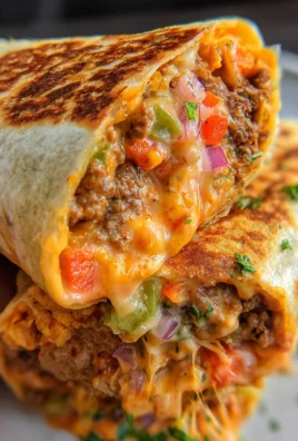 Beefy Nacho Cheese Wrap