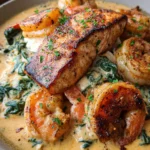 Cajun Salmon and Shrimp