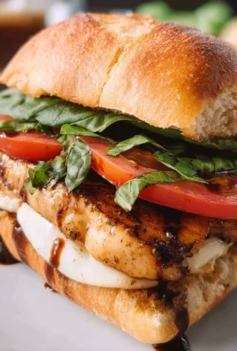 Chicken Caprese Sandwich