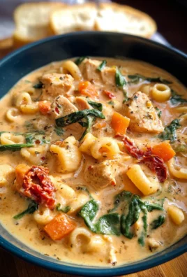 Creamy Tuscan Chicken Soup