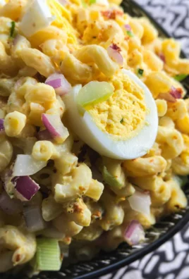 Deviled Egg Macaroni Salad