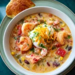 Easy Creamy Seafood and Shrimp Chili