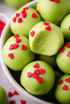 Grinch Christmas Truffles