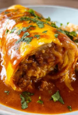 Ground Beef Wet Burrito