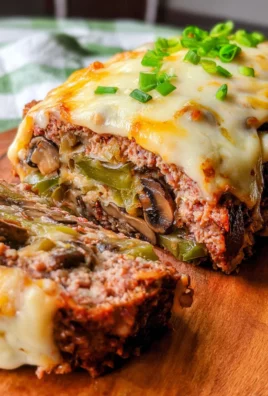 Philly Cheesesteak Meatloaf