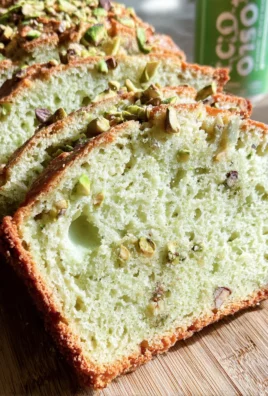 Pistachio Pudding Bread