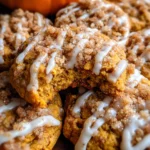 Pumpkin Coffee Cake Cookies