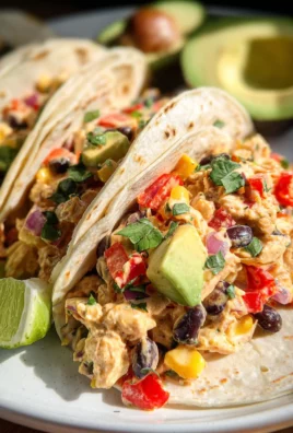 Southwest Chicken Salad Tacos Recipe