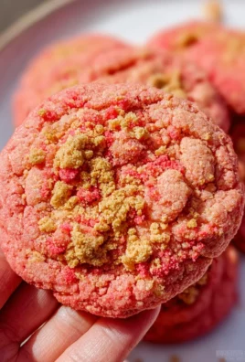 Strawberry Crunch Cookies