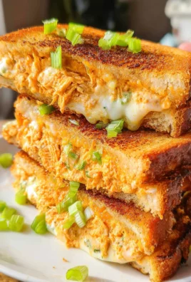 Buffalo Chicken Grilled Cheese