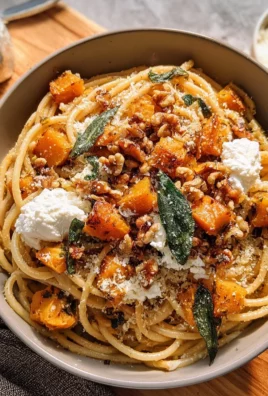 Butternut Squash Pasta with Sage