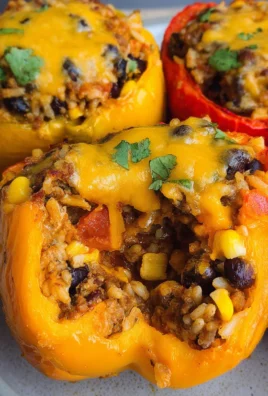 Cheesy Mexican Stuffed Peppers