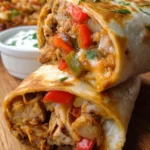 Chicken Fajitas Wrap