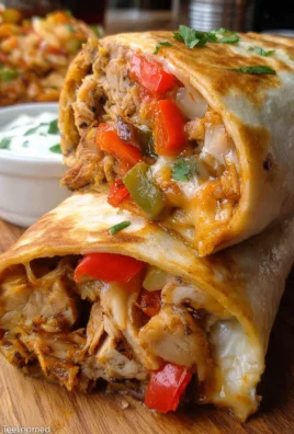 Chicken Fajitas Wrap