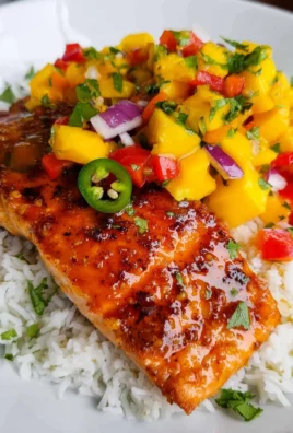 Chili Lime Salmon with Mango Salsa