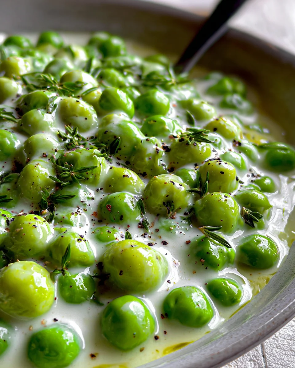 Creamed Peas