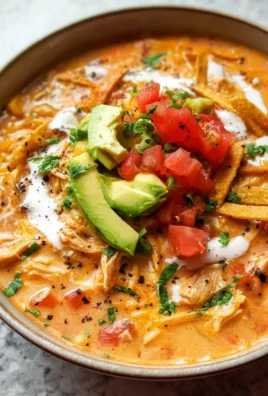 Creamy Chicken Tortilla Soup