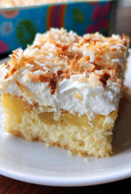 Easy Hawaiian Pineapple Coconut Poke Cake