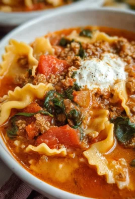 Gluten Free Lasagna Soup (Dairy Free)