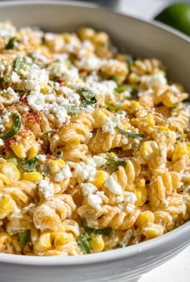 Healthy Mexican Street Corn Pasta Salad