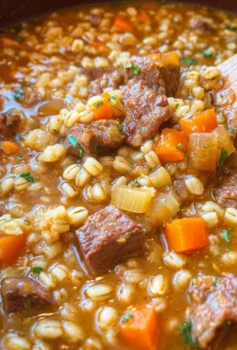 Hearty Beef Barley Soup