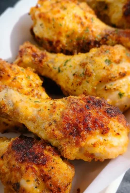 Juicy Chicken Drumsticks in the Oven