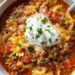 Lasagna Soup
