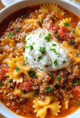 Lasagna Soup