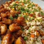 Orange Chicken Fried Rice