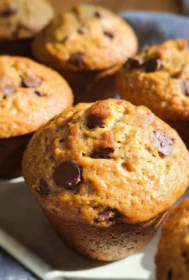 Peanut Butter Banana Muffins