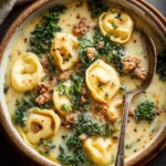 Sausage Tortellini Soup