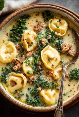 Sausage Tortellini Soup