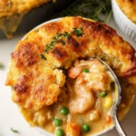 Seafood Pot Pie (with Cheddar Bay Crust)