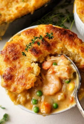 Seafood Pot Pie (with Cheddar Bay Crust)