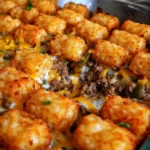 The BEST Tater Tot Casserole