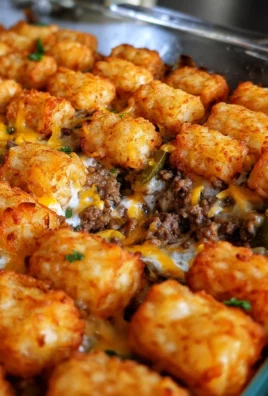 The BEST Tater Tot Casserole
