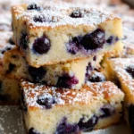 Easy Blueberry Cottage Cheese Bake
